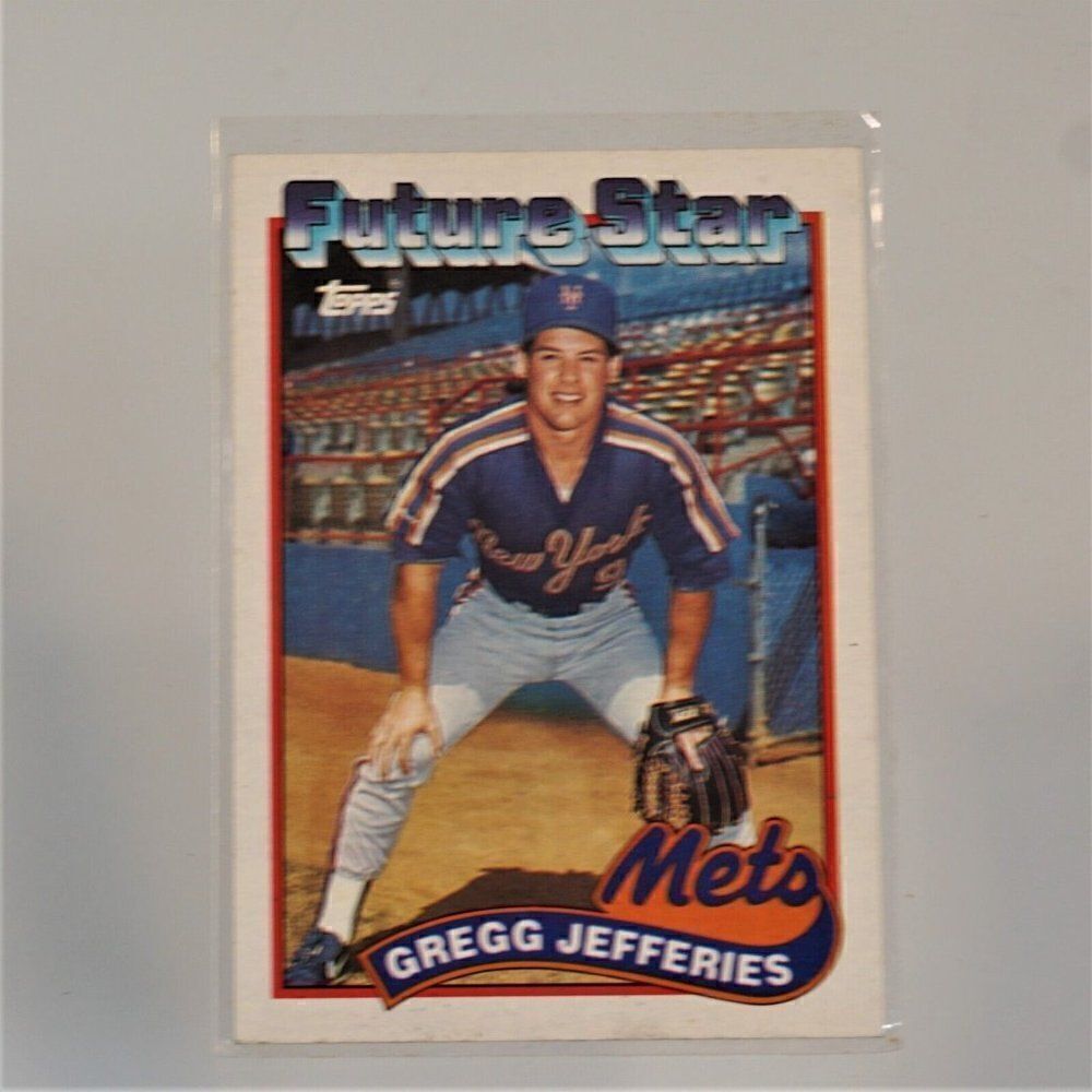 TOPPS 1989 GREG JEFFERIES METS ROOKIE CARD # 233